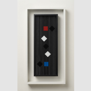 Lothar Charoux - Sem título III/XV. Serigrafia, 100x34 cm.