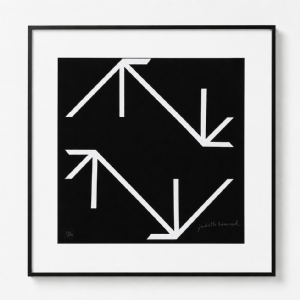 Judith Lauand - Black 39/50. Serigrafia, 35x35 cm.