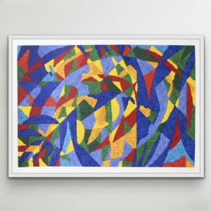 Claudio Tozzi - Sem título P.A. Serigrafia, 72x101 cm.
