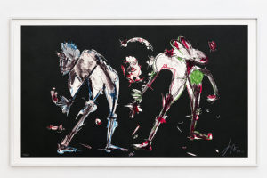 Ivald Granato - Sem título 43/50. Serigrafia, 66x100 cm