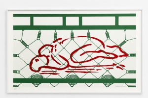 Siron Franco - Sem título 4/50. Serigrafia, 50x65 cm, 2005